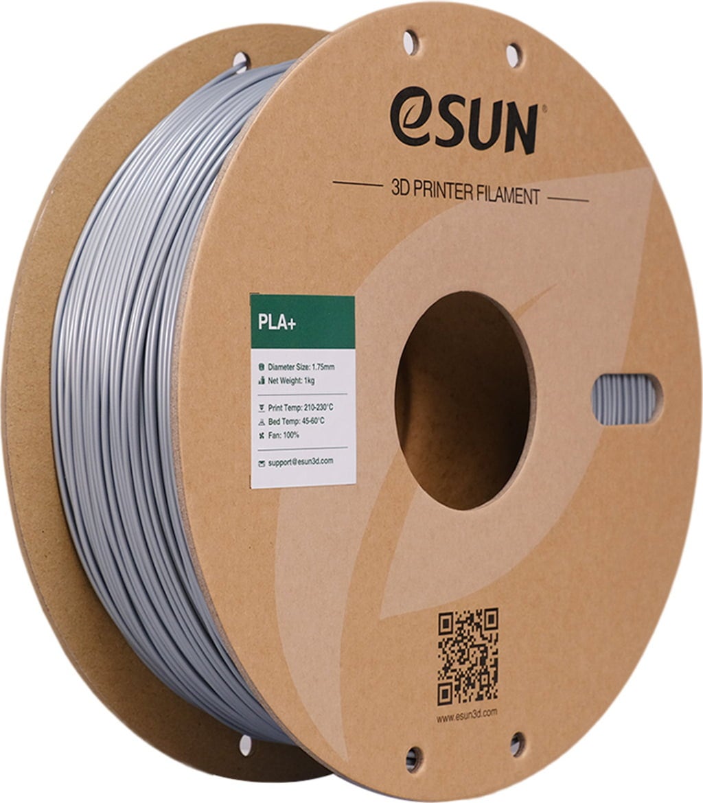 eSUN PLA+ Silber – Filament, 1 kg
