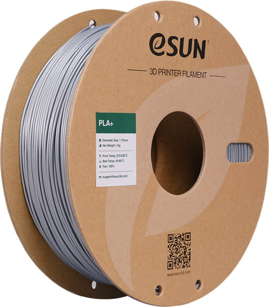eSUN PLA+ Silber – Filament, 1 kg