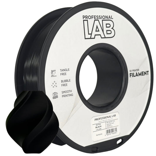 PLA High Speed Schwarz, 1.75mm, +/- 0.03mm - Prof. Lab Filament