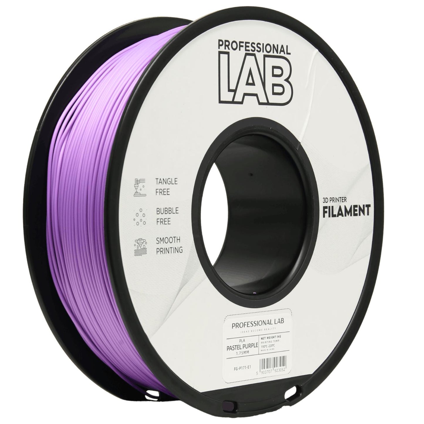 PLA Filament Pastell Violett 1.75mm – Prof. Lab