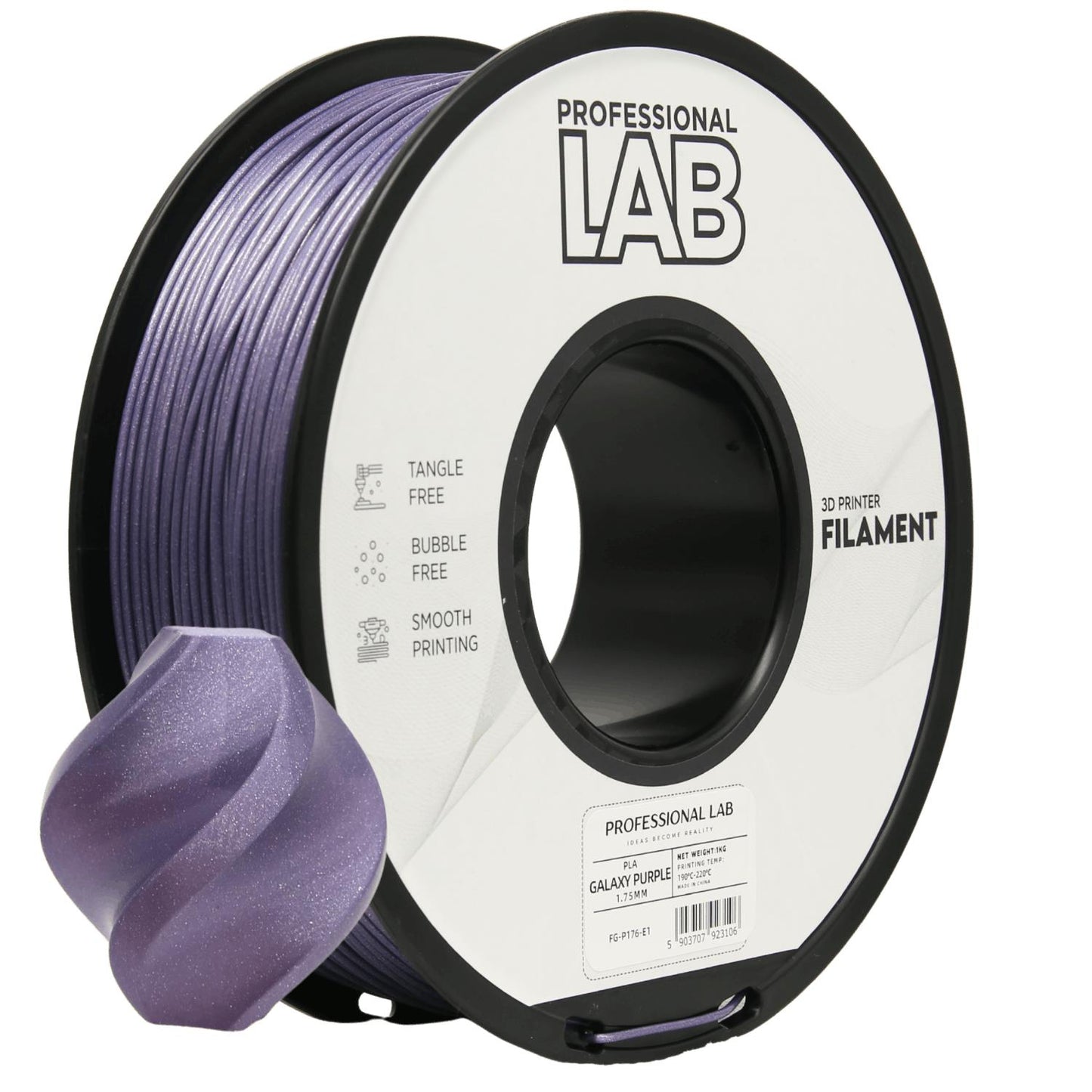PLA Filament Galaxie Lila 1.75mm – Prof. Lab