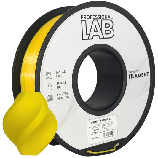 PLA High Speed Gelb, 1.75mm, +/- 0.03mm - Prof. Lab Filament