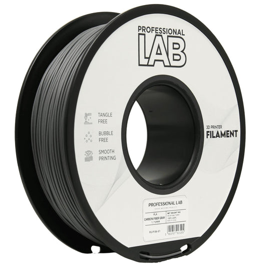 PLA Carbon Fiber Filament Grau 1.75mm – Prof. Lab