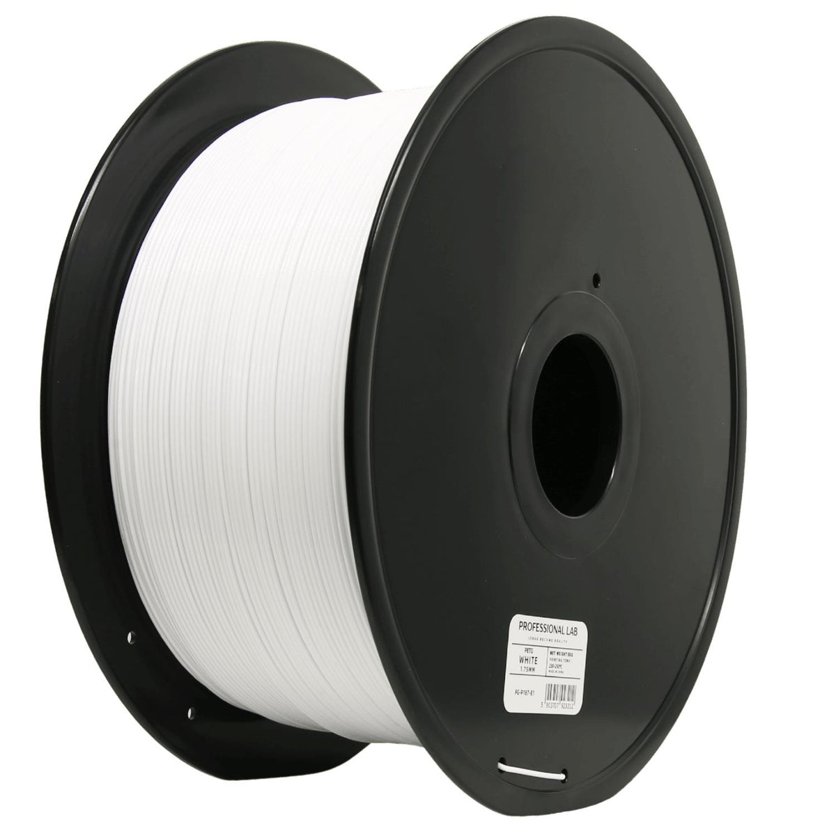 PETG Filament Weiß 1.75mm – Prof. Lab