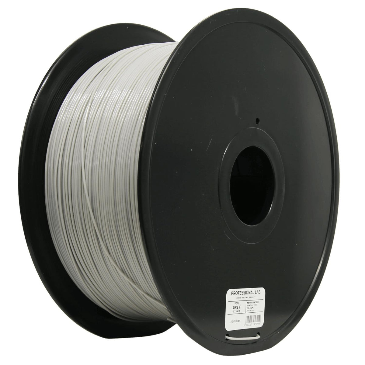 PETG Filament Grau 1.75mm – Prof. Lab