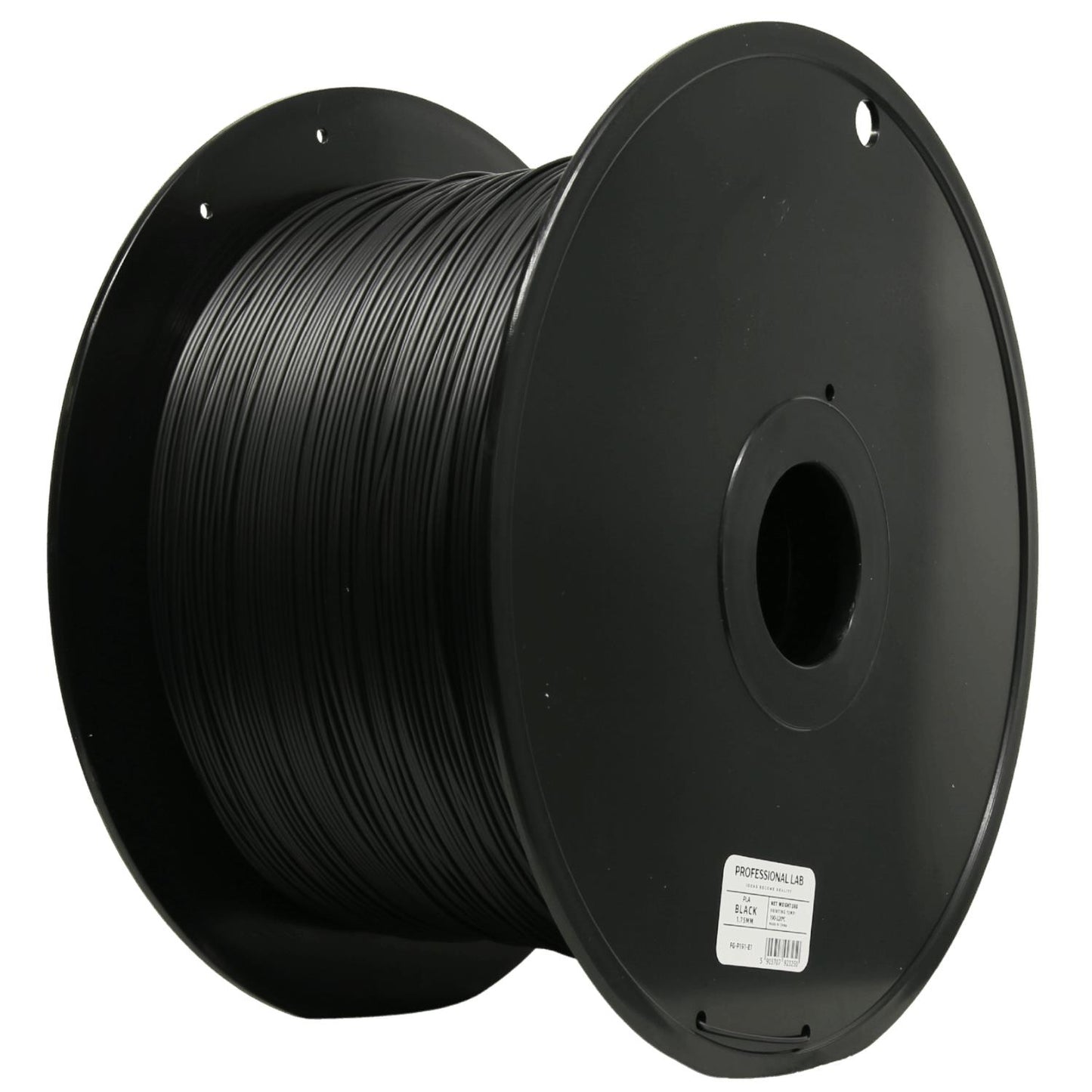 PLA Filament Schwarz 1.75mm – Prof. Lab