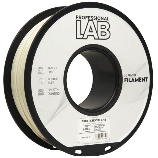PETG Beige, 1.75mm, +/- 0.03mm - Prof. Lab Filament