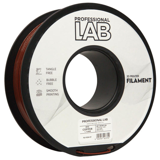 PETG Kupfer, 1.75mm, +/- 0.03mm - Prof. Lab Filament