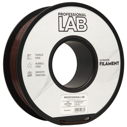 PETG Kaffee, 1.75mm, +/- 0.03mm - Prof. Lab Filament