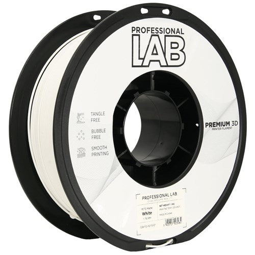 PETG Matt Weiß, 1.75mm, +/- 0.03mm - Prof. Lab Filament