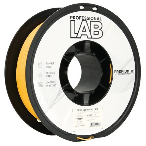 PETG Matt Gelb, 1.75mm, +/- 0.03mm - Prof. Lab Filament
