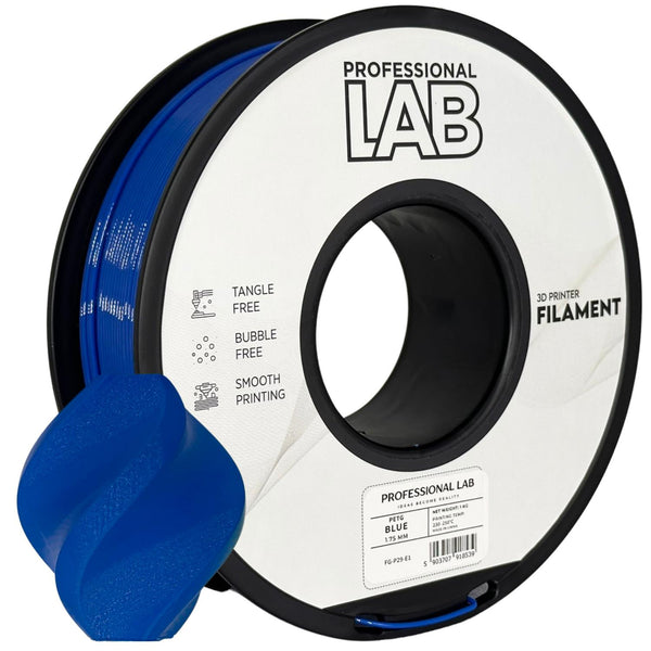 PETG Blau, 1.75mm, +/- 0.03mm - Prof. Lab Filament