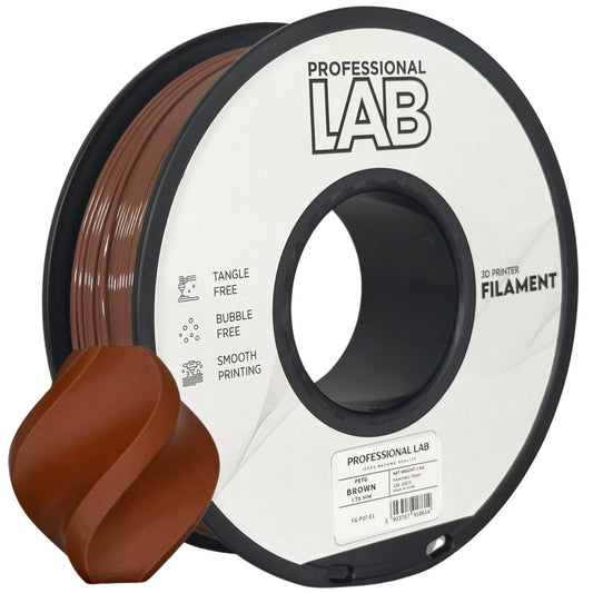 PETG Braun, 1.75mm, +/- 0.03mm - Prof. Lab Filament
