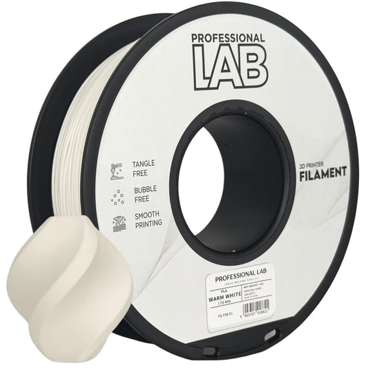 PLA Warmweiß, 1.75mm, +/- 0.03mm - Prof. Lab Filament