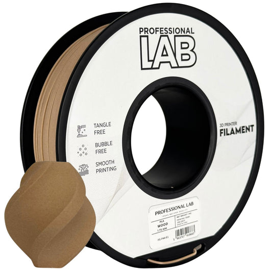 PLA Wood Holz, 1.75mm, +/- 0.03mm - Prof. Lab Filament
