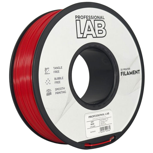 ABS+ Rot, 1.75mm, +/- 0.03mm - Prof. Lab Filament