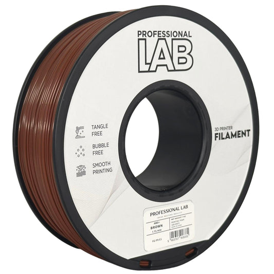 ABS+ Braun, 1.75mm, +/- 0.03mm - Prof. Lab Filament