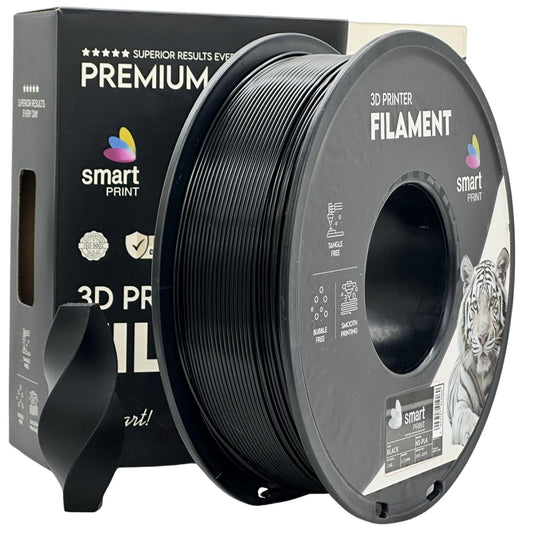 PLA High Speed Schwarz, 1.75mm, +/- 0.03mm - Smart Print Filament