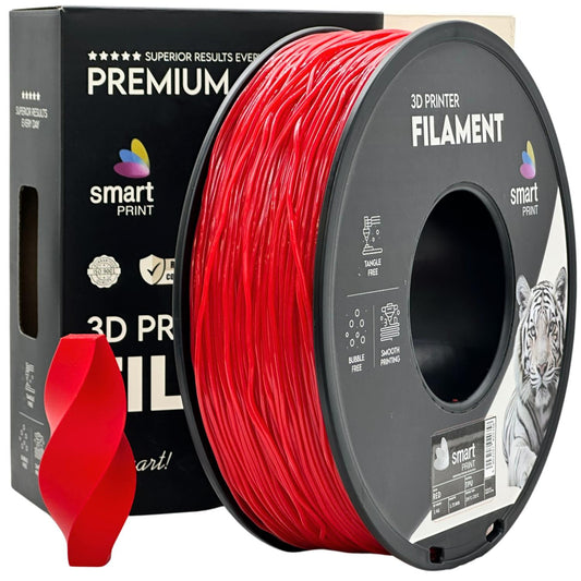 TPU Rot, 1.75mm, +/- 0.03mm - Smart Print Filament