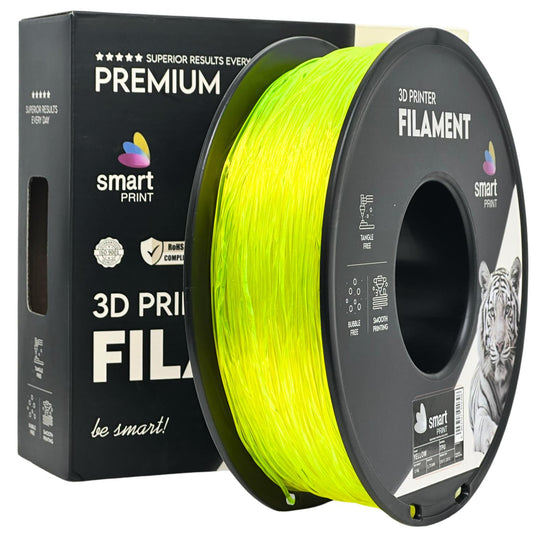 TPU Gelb, 1.75mm, +/- 0.03mm - Smart Print Filament