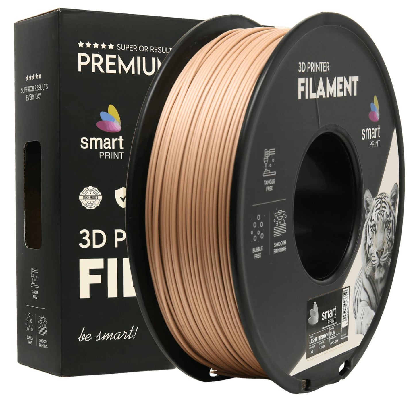 PLA Filament Hellbraun 1.75mm – Smart Print