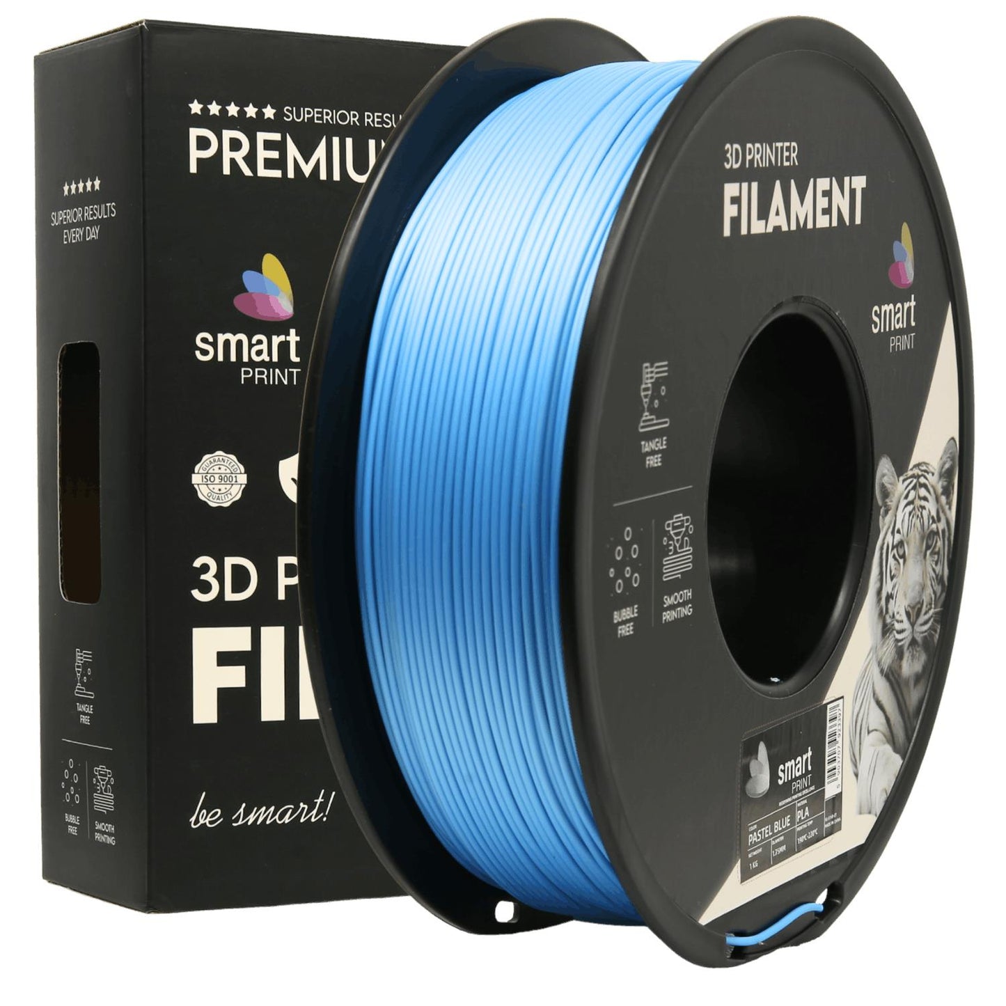 PLA Filament Pastellblau 1.75mm – Smart Print