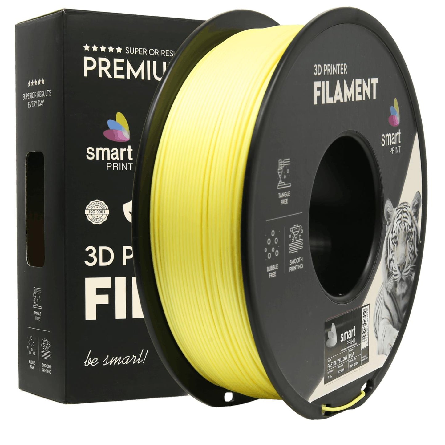 PLA Filament Pastellgelb 1.75mm – Smart Print
