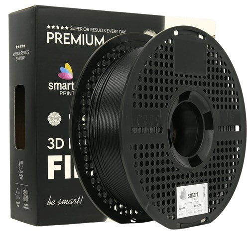 PETG+CF Filament Schwarz 1.75mm 1kg – Smart Print