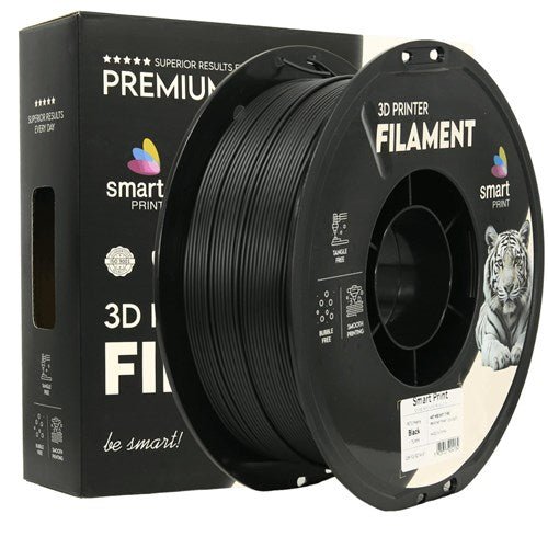 PETG Matt Schwarz, 1.75mm, +/- 0.03mm - Smart Print Filament