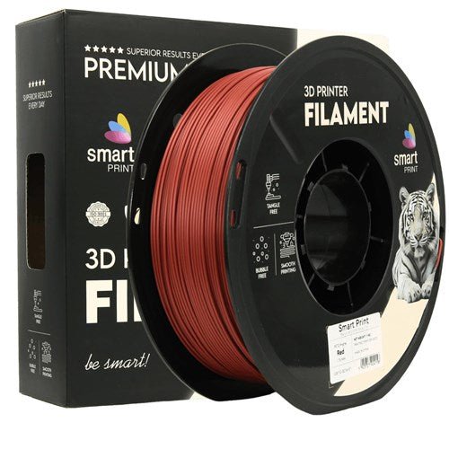 PETG Matt Rot, 1.75mm, +/- 0.03mm - Smart Print Filament