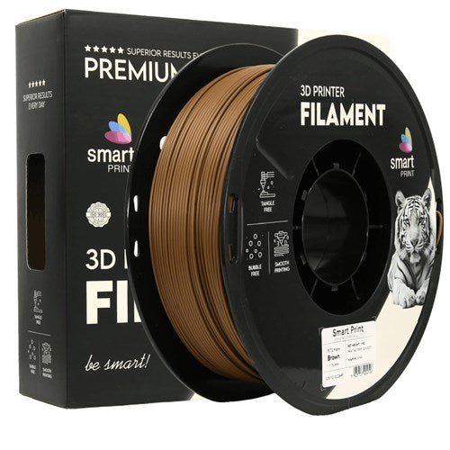 PETG Matt Braun, 1.75mm, +/- 0.03mm - Smart Print Filament