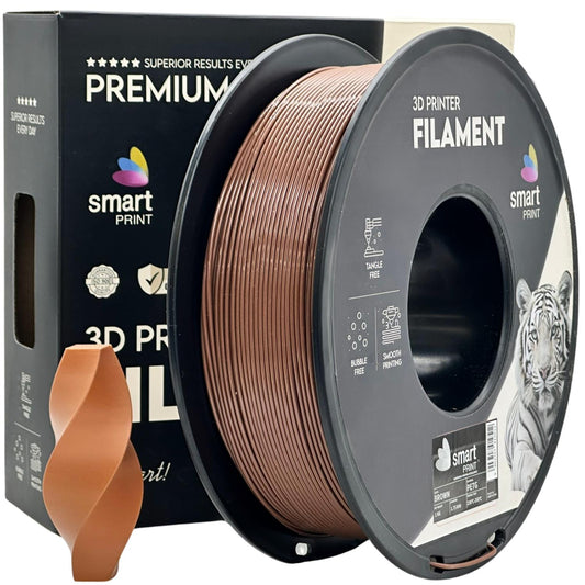 PETG Braun, 1.75mm, +/- 0.03mm - Smart Print Filament