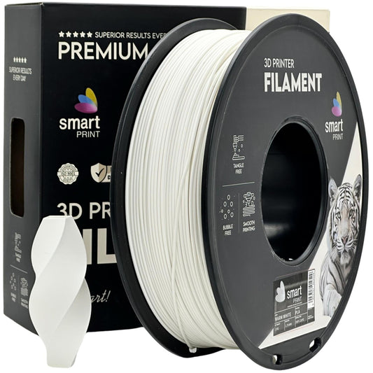 PLA Weiß, 1.75mm, +/- 0.03mm - Smart Print Filament