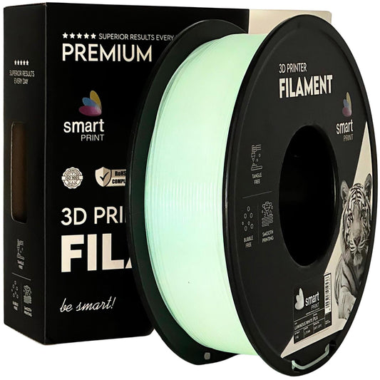 PLA Filament Leuchtend Weiß 1.75mm – Smart Print