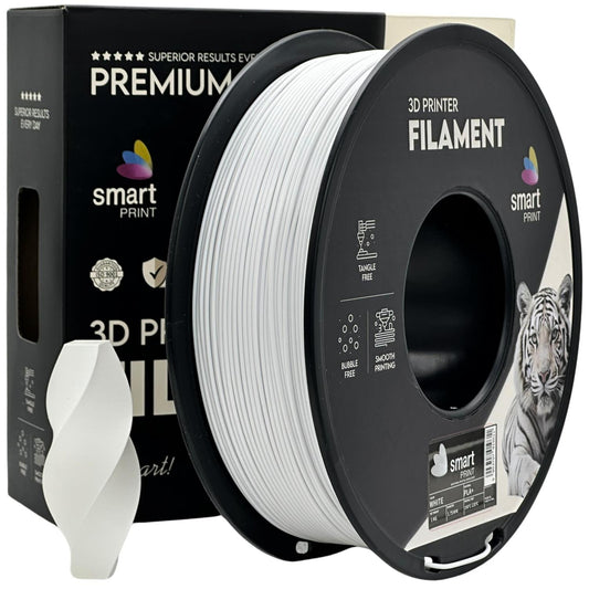PLA+ Weiß, 1.75mm, +/- 0.03mm - Smart Print Filament