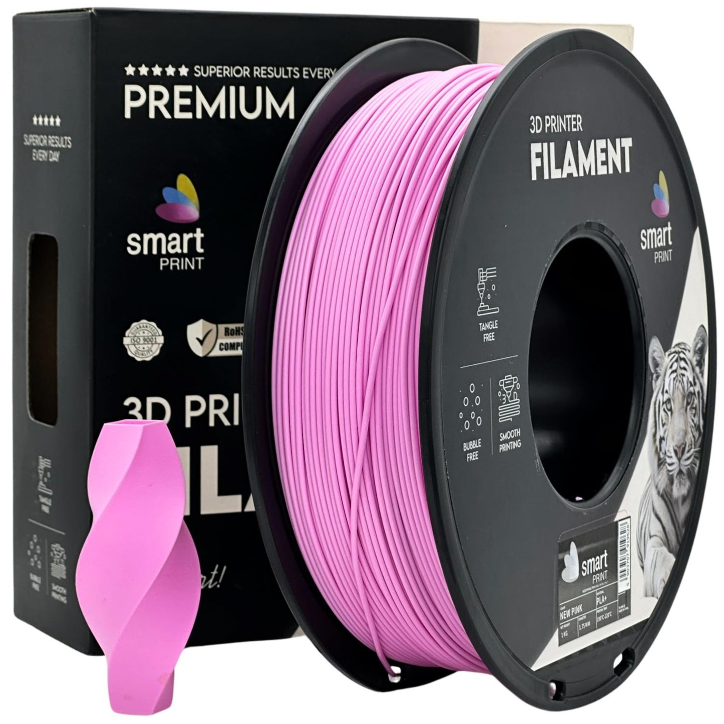 PLA+ Rosa, 1.75mm, +/- 0.03mm - Smart Print Filament