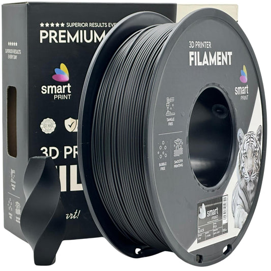 PLA Schwarz, 1.75mm, +/- 0.03mm - Smart Print Filament