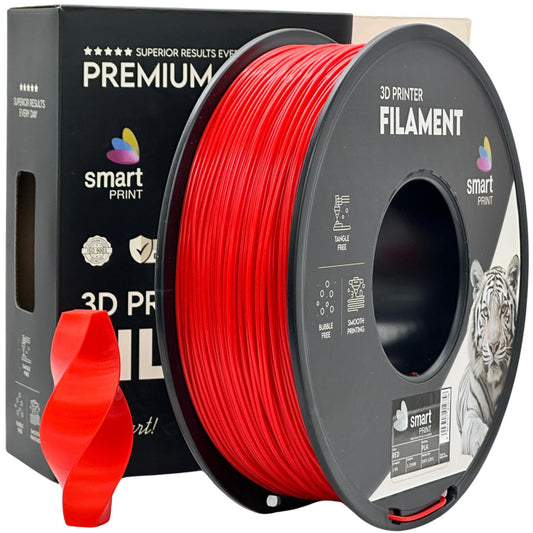PLA Rot, 1.75mm, +/- 0.03mm - Smart Print Filament