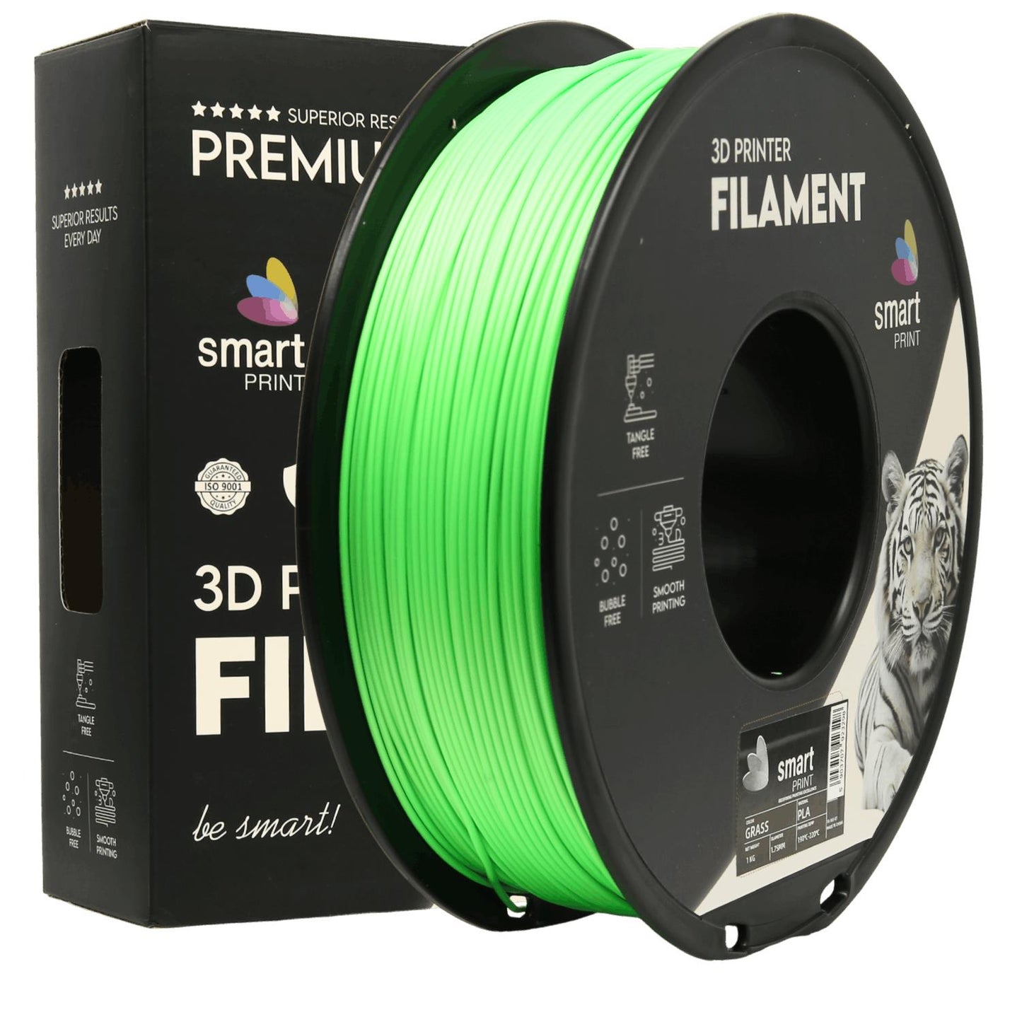 PLA Filament Grasgrün 1.75mm – Smart Print