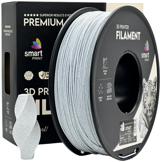 PLA Marble Marmor, 1.75mm, +/- 0.03mm - Smart Print Filament