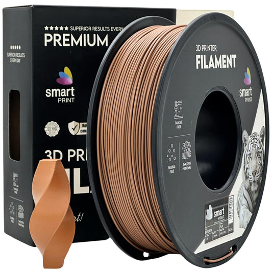 PLA Braun, 1.75mm, +/- 0.03mm - Smart Print Filament