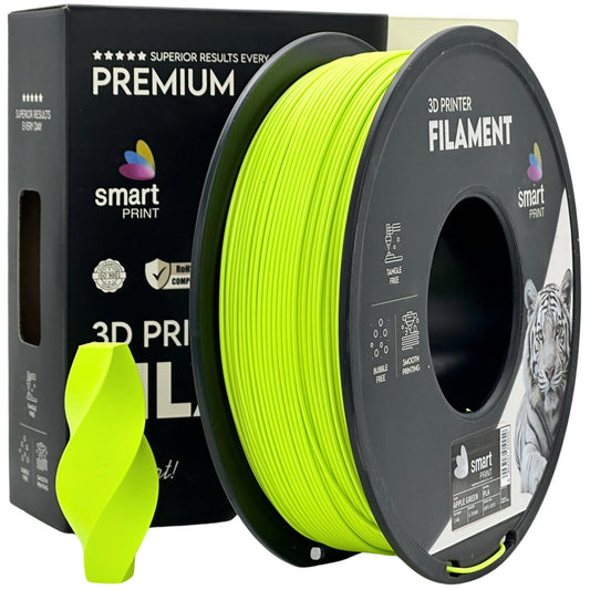 PLA Apfelgrün, 1.75mm, +/- 0.03mm - Smart Print Filament