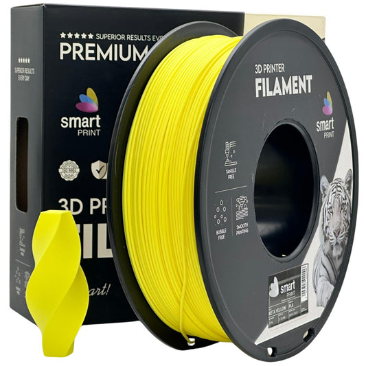 PLA meta Gelb, 1.75mm, +/- 0.03mm - Smart Print Filament