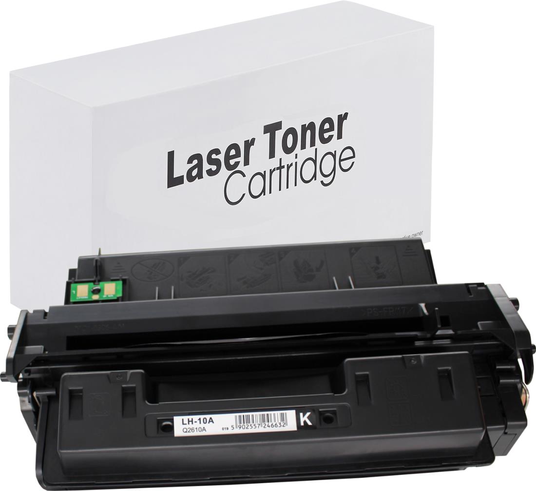 HP Q2610A Toner für LaserJet 2300 – Schwarz, 6000 Seiten, kompatibler Ersatz