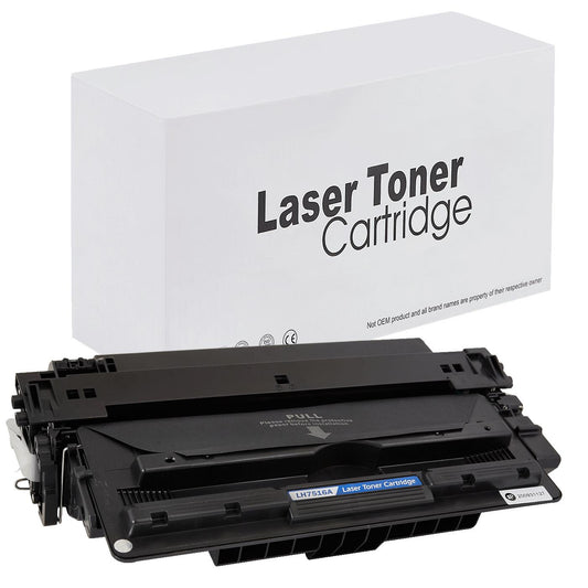 HP / Canon Q7516A Toner für LaserJet 5200 (LaserJet 5200 / i-SENSYS) – Schwarz, 12000 Seiten, kompatibler Ersatz
