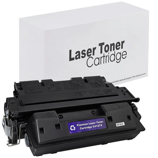 HP C4127X Toner für LaserJet 4000 – Schwarz, 10000 Seiten, kompatibler Ersatz