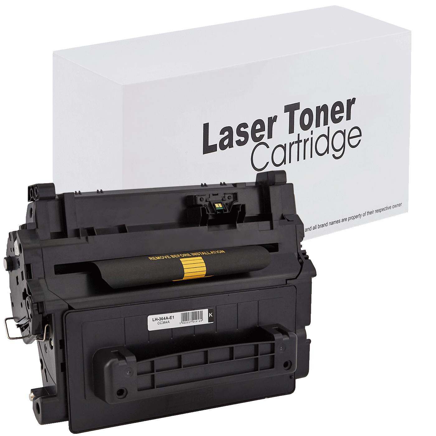HP CC364A Toner für LaserJet P4011 – Schwarz, 10000 Seiten, kompatibler Ersatz