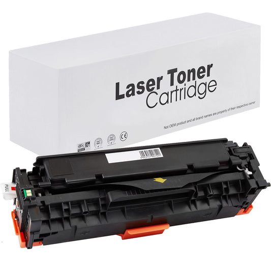HP / Canon CE412A Toner für Color LaserJet Pro 300 Color M351a – Gelb, 2800 Seiten, kompatibler Ersatz
