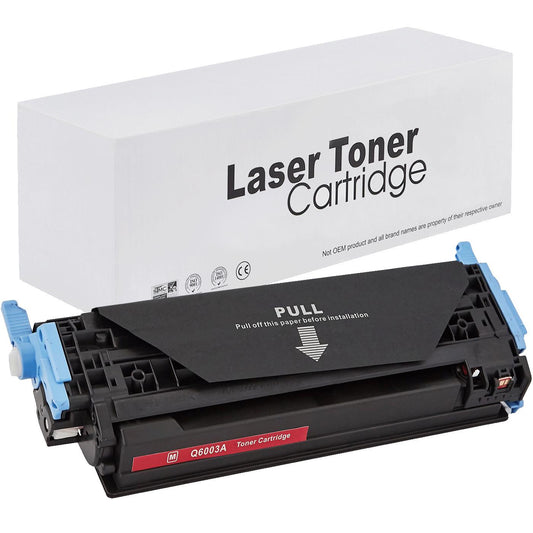 HP Q6003A Toner für Color LaserJet 1600 – Magenta, 2000 Seiten, kompatibler Ersatz