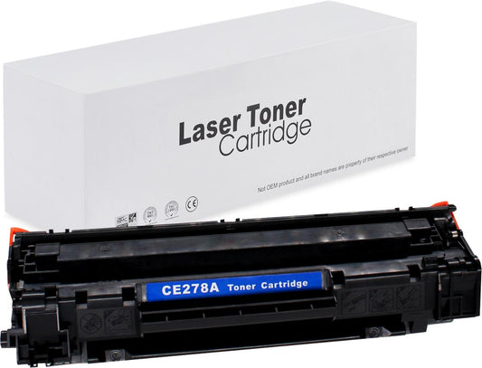 HP / Canon CE278A Toner für LaserJet P1566 (LaserJet / i-SENSYS) – Schwarz, 2100 Seiten, kompatibler Ersatz